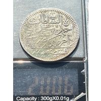 ТУРЦИЯ османская империя 5 куруш. ОТЛИЧНОЕ СОСТОЯНИЕ