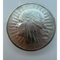 2 злотых 1933 г.  Польша.   Ядвига.  СЕРЕБРО.