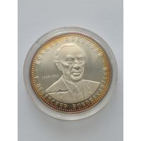 Германия медаль 1 канцлер ФРГ Конрад Аденауэр