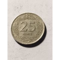 Турция 25 куруш 2009