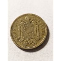 Испания 1 песета 1963