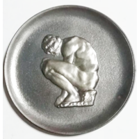 Медаль настольная Ленинград Эрмитаж Скорчившийся мальчик Микеланджело
