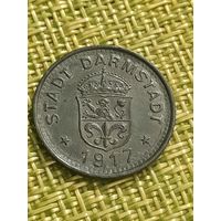 Нотгельды Дармштадт 10 пфеннигов 1917 г.