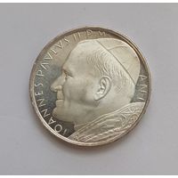 500 лир. 1979г. 835пр., - MCMLXXIX Иоанн Павел II.Ватикан.