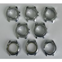 Корпуса от наручных часов, новые, одним лотом 8 шт. без минимальной цены, с рубля