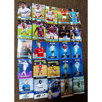 Карточки футбол 50 штук