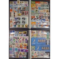 Марки СССР, чистый годовой набор за 1962 год, без блока с надпечаткой Северный полюс, разновидности, высокий каталог. Смотрите фото