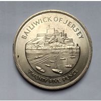 25 пенсов 1977 25 лет правления