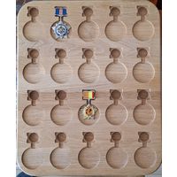 Планшет под 20 знаков с прямоугольной колодкой