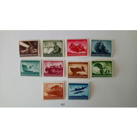 Марки. Германия. Третий рейх. 1944 год