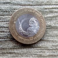 Werty71 Индия 10 рупий 2015 475 лет со дня рождения Махарана Пратап  Биметалл