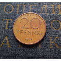 20 пфеннигов 1972 (A) Германия ГДР #01