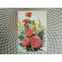 Открытка СССР 1990 год.   Чистая. И.Дергилев . Состояние на скане.