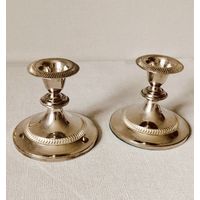 Подсвечники Покрытие серебро.