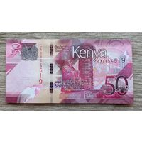 Werty71 Кения 50 шиллингов 2019 UNC банкнота
