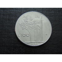 Италия 100 лир 1981 г.