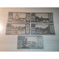 Нотгельды номиналом 50 пфениннгов , 1921 года, город Берлин, Германия.