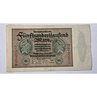 1923 год  Германия 500000