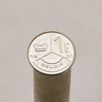 Бельгия 1 франк 1990 (Фламандская легенда BELGIE)