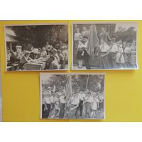Фото "Пионерские лагеря", 1950-е гг. (18*12 см), цена за единицу
