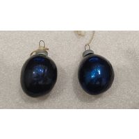 Игрушка елочная Слива 2 штук