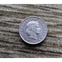 Werty71 Швейцария 5 раппен 1932
