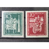 Германия, ГДР 1959 г. Mi.735-736 MNH** полная серия