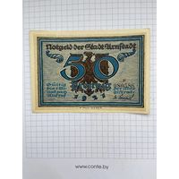 Нотгельд 50 пфеннигов Германия Урунштадт-0501