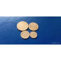 5,3,2 и 1 копейки 1939 год СССР (Состояние на фото,в лоте 4 монеты)