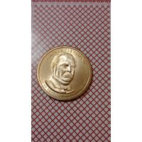 США 1 доллар 2012 Р 22 президент Cleveland