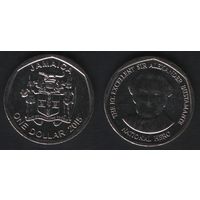 Ямайка km189 1 доллар 2015 год (_5 ТОРГ ЛЮБОЙ