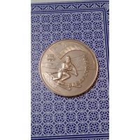 Куба 1 песо 1983 олимпиада Сараево горные лыжи