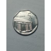 Куба 5 сентаво 2016 года .