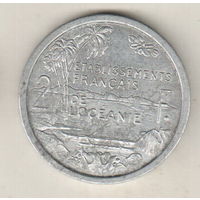 Французская Океания 2 франк 1949
