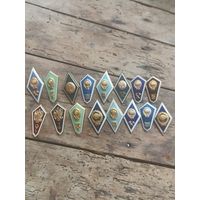 РОМБЫ( 16 шт.одним лотом)