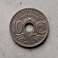 10 сантимов 1932 года Франция. Третья Республика.