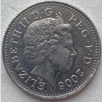 Великобритания 10 пенсов 2006 г.