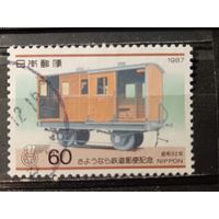Япония, 1987. Почтовый дилижанс