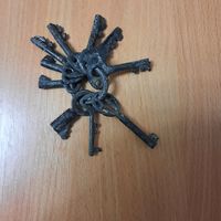 Связка немецких ключей ( на панно, брелоки и т.д.)