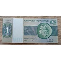 Werty71 Бразилия 1 крузейро 1980 UNC банкнота