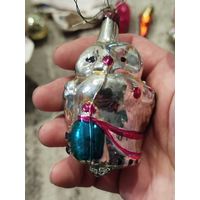 Ёлочная игрушка Сова,доктор Айболит,с рубля