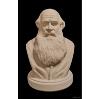 Бюст Лев Толстой Гипс