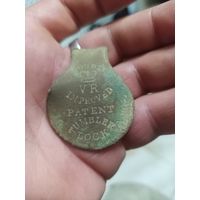 Шторка на замок старинная