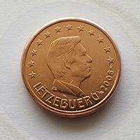 Люксембург 5 евроцентов, 2008 из официального набора BU