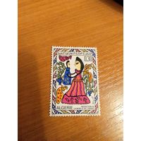 1969 Алжир защита матери и ребенка искусство культура выпускалась одиночкой (4-14)