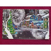 С Новым Годом! Линде 1987 г. Двойная. Чистая.
