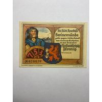 75 пфенингов (нотгельды) г. Германия.-1012