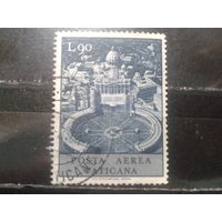 Ватикан, 1967. Авиапочта. Площадь Св. Петра
