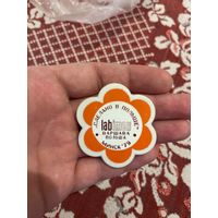 Сделано в Польше. Labimex Варшава Польша. Минск 1979 значок