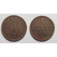 1 пенни 1865
